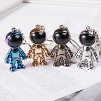 Trendy Astronaut Key Chains Cute Lovely Hip Hop Colorful Astronaut Anime Keychain Women Men Teen Fashion Jewerly Gifts