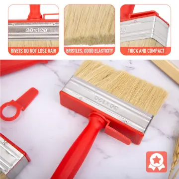 Stain Brush Heavy Duty Deck Brush Professional Painting Brush for