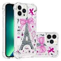 TDD เคสของเหลวแบบไดนามิกดูดทรายอนิเมะแวววาวสำหรับ iPhone 15 14 12 13 11 Pro Max XR 6S 7 8 Plus SE 2020 2022เคส IPod Touch 5 6 7