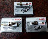 หัวเทียน BOSCH ใส่Waveเวฟ110i/125/Sonic 4 จังหวะ เกลียวยาว ของแท้ 100% 1กล่อง 360บาท 10 หัว