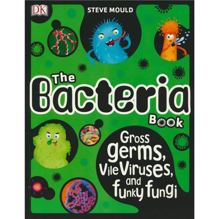 DK the bacteria book the super cute Encyclopedia of bacteria in English ...