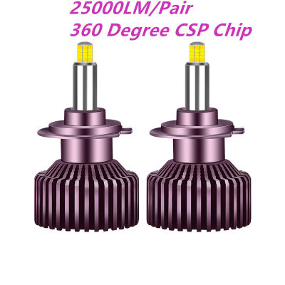 H7 LED Headlight Bulb 25000LM 360 LED H4 CSP Chip D2S D4S H1 H11 HB3 HB4 9005 9006 H8 H9 9012 HIR2 D2R D4R Canbus Error Free 12V