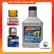 Dầu nhớt Tổng Hợp Xe số,Xe côn tay Amsoil 4T Performance 10W