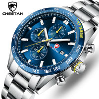 CHEETAH Watch Men Top Luxury nd Stainless Steel Business Quartz Mens Watches Chronograph Casual Sport Wrist Watches for Men