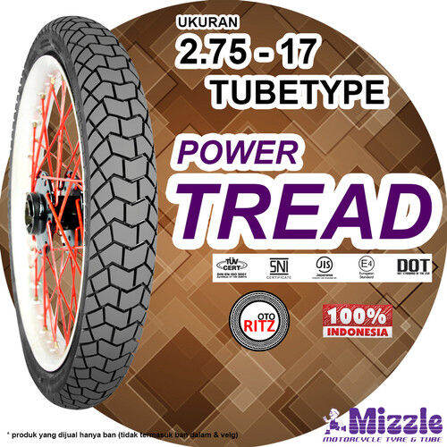 Ban Luar Motor Mizzle Ukuran Power Grip Atau Power Tread Non