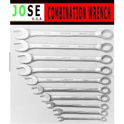 JOSE combination wrench chrome plated tools | Lazada PH