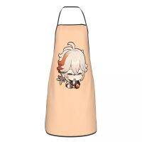 Kaedehara Kazuha Genshin Impact Polyester Apron 52*72cm Kitchen Household Bib Tablier Restaurant Pinafores for Unisex Chef