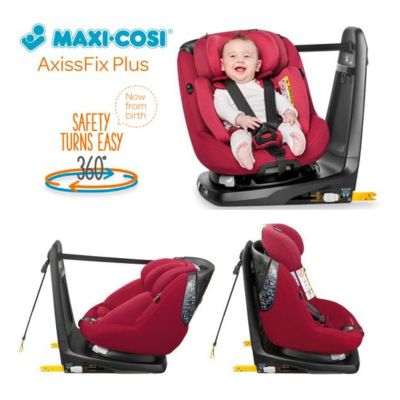 Maxi-Cosi AxissFix Plus คาร์ซีท แม็กซี่โคซี่รุ่นเอ็กซิสฟลิกส์ พลัส หมุนได้ 360 องศา แรกเกิด 4 -ปี ISOFIX [Maxi -Cosi , ผู้นำเข้า Official]