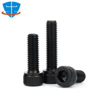 DIN912 M2M2.5 M3 M4 M5 M6 M8 M10 M12 12.9 Alloy Steel Black Hexagon Hex Socket Cap Head Screw Cheese Cylindrical Head Allen Bolt Nails Screws Fastener