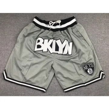 Brooklyn Nets Basketball Shorts - Grey