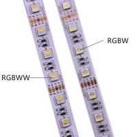 12V 24V SMD5050 RGBW RGBWW LED Strip RGB White RGB Warm White 4 Color in 1 LED Chip60 LED/M IP20 IP65 IP67 Waterproof LED Tape