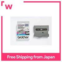 เทปลามิเนต Brother TX เทปสำหรับบราเทอร์ P-TouchPC (สีขาว/ดำ) TX-231 12มม