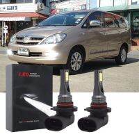 สำหรับ Toyot INNOVA 2009 2010 2011-2X6000K ไฟ LED สีขาวไฟตัดหมอกเปลี่ยนหลอดไฟชุด Kit