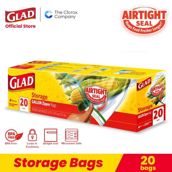 Glad Storage Bags Large 20s Lazada PH