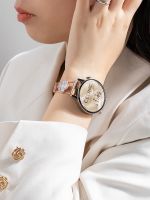 เหมาะสำหรับ Huawei GT3 สาย Four-leaf Clover สร้อยข้อมือ watch3 นาฬิกา gt2pro ตาโลหะสายรัดข้อมือ ECG เปลี่ยนเข็มขัด GT1 พระสิริมายากลแฟชั่น ES ปอร์เช่ GS อุปกรณ์เสริม 4 ใหม่