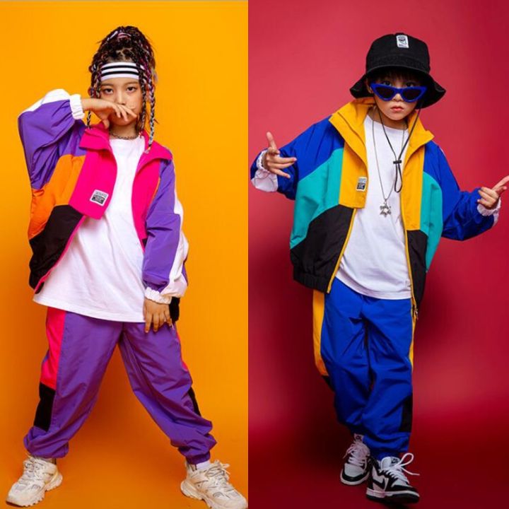 girls-jazz-dance-clothes-children-hip-hop-red-suit-modern-street-dance-show-performance-clothing