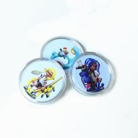 3Pcs Splatoon 3 2 1 Newest Pattern Ntag215 Tags NFC Mini Game Card Coin Gfit Box For NS Switch WiiU 3DS Collection Household Security Systems