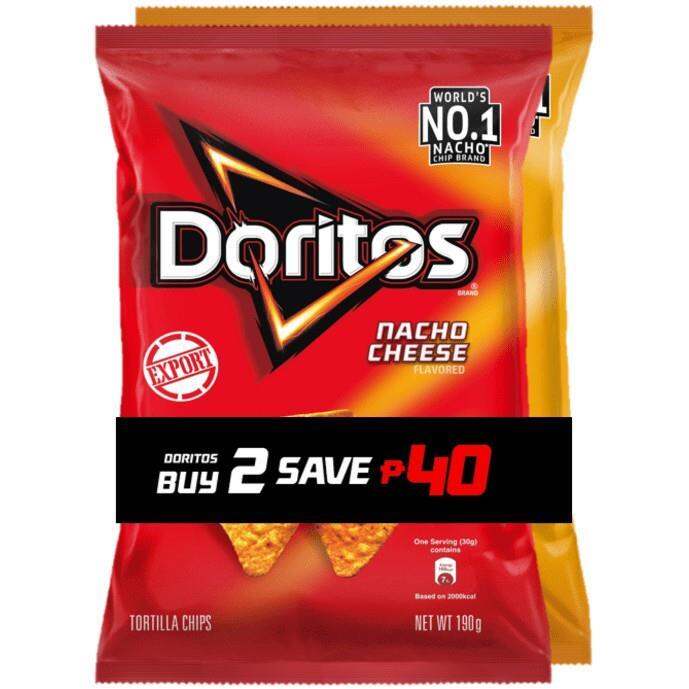 Doritos Taco and Nacho Cheese Buy 2 Save Php 40 190g | Lazada PH
