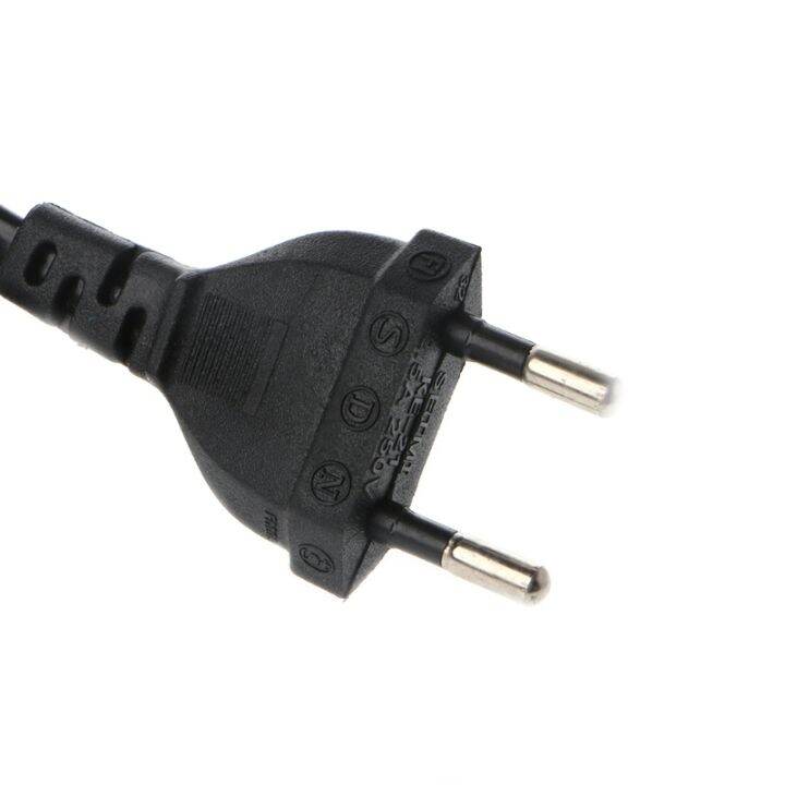 1-5m-รูปที่8สายไฟ-euro-eu-european-2-pin-ac-plug