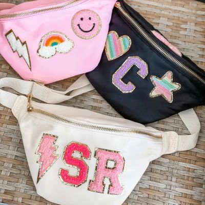 New Products Customizable Durable Multi Color Sport pouch Custom Logo Fanny Pack Waterproof Nylon Waist Bag