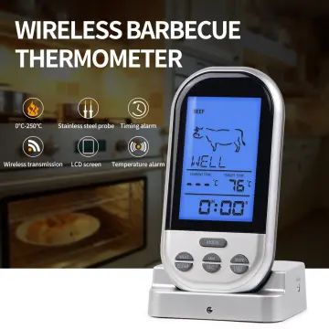 Inkbird Hybrid Thermometer Between A Remote Bluetooth BBQ Meat Thermometer with