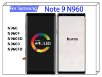 จอ Lcd Note9ของแท้พร้อมรอยไหม้สำหรับ Samsung Galaxy Note 9 N960 SM-N960F จอ N960D พร้อมชุดประกอบดิจิไทเซอร์หน้าจอสัมผัส