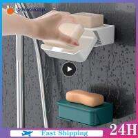 แบบพกพา Leaf Soap Holder Creative จานสบู่กล่องสบู่ท่อระบายน้ำผู้ถือสบู่สำหรับสบู่อาบน้ำผู้ถือคอนเทนเนอร์2023