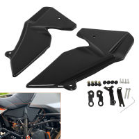 พลาสติก ABS สีดำหม้อน้ำด้านข้าง Infill แผงป้องกัน Deflector แผ่นสำหรับการผจญภัย KTM 1050 1090 L/R 1090L 1090R 1190 R 1190R Super Adventure 1290 R/S/T 1290R 1290S 1290T Super ADV 2013 2014 2015 2016