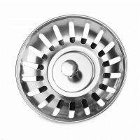 Stainless Steel Kitchen Sink Strainer Stopper Waste Plug Sink Filter Bathroom Hair Catcher Drains Strainers Household Products