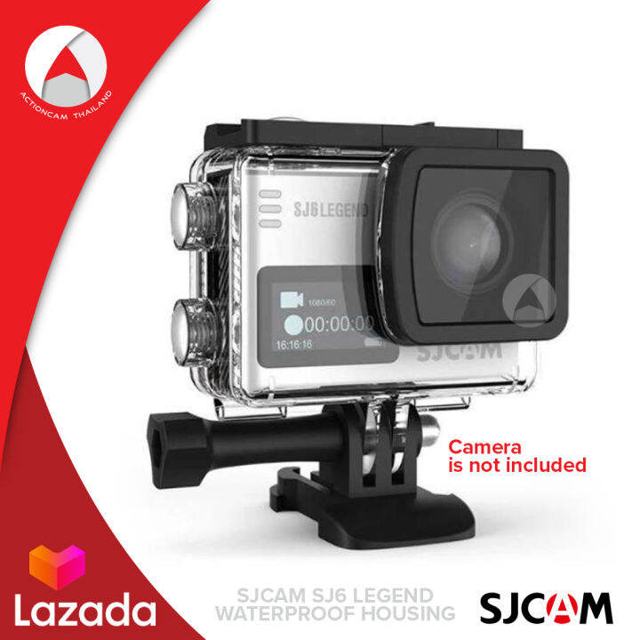 sjcam-sj6-legend-waterproof-case-for-action-camera-กรอบกันน้ำ-เคสกันน้ำ-กล่องกันน้ำ-คุณภาพสูง-กล้องแอคชั่น-กล้องติดหมวก-กล้องดำน้ำ-ลึก-30-เมตร