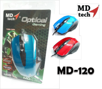 เมาส์ MD-Tech Optical mouse USB รุ่น MD-120