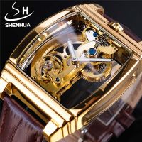 Shenhua Shenhua Mens Fashion Casual Simple Flywheel Automatic Mechanical Watch 【QYUE】