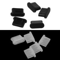 5PCS Type C Dust Plug USB Charging Port Protector Silicone Cover for Samsung Huawei Smart Phone Accessories