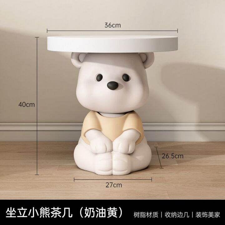 40Cm Statue Coffee Table,Cute Dear Sculpture,Home Decor,Luxury