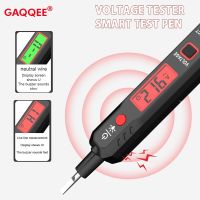 Non-Contact Voltage Test Pen Detector LCD Digital Multimeter Continuity Tester Pencil with Screwdriver Probe Alarm AC 12V-300V