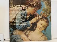 1LP Vinyl Records แผ่นเสียงไวนิล FAVOURITE PIECES FOR VIOLIN AND CELLO (J17B08)