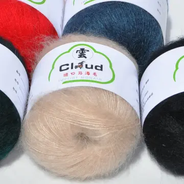 Hot Sale Soft Mohair Cashmere Crochet Knitting Yarn Baby Knit Wool Yarn