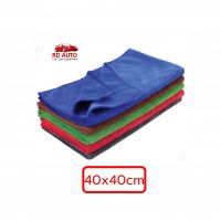 X-1 PLUS Microber Cleaning Cloths ผ้าไมโครไฟเบอร์ ผ้าทำความสะอาดอย่างดี ขนาด 40x40 ซม. จำนวน 1 ผืน