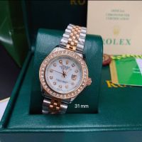 นาฬิกาผู้หญิง นาฬิกาข้อมือRolexพร้อมกล่องแบรนด์ หน้าปัดขนาด 32 mm สินค้าตรงปก 100% มีให้เลือก 6 แบบ