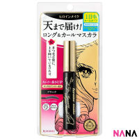 KISS ME Heroine Make Long &amp; Curl Mascara Super Waterproof (Black) - Pink มาสคาร่าช่วยให้ขนตาหนา งอน กันน้ำขั้นสุด (สีดำ) (Delivery Time: 5-10 Days)