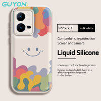 Guyon เคส Vivo นิ่มสำหรับ S1ลายตัวการ์ตูนน่ารัก Pro V23 X80 X70 X60โปรรองรับการกระแทกเคสโทรศัพท์แบบนิ่มรวมทุกอย่างป้องกันการตก