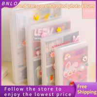BNLO โปร่งใส PVC อัลบั้มรูป DIY กระเป๋ารูปบัตรอัลบั้มรูปภาพไอดอลคุณภาพสูง