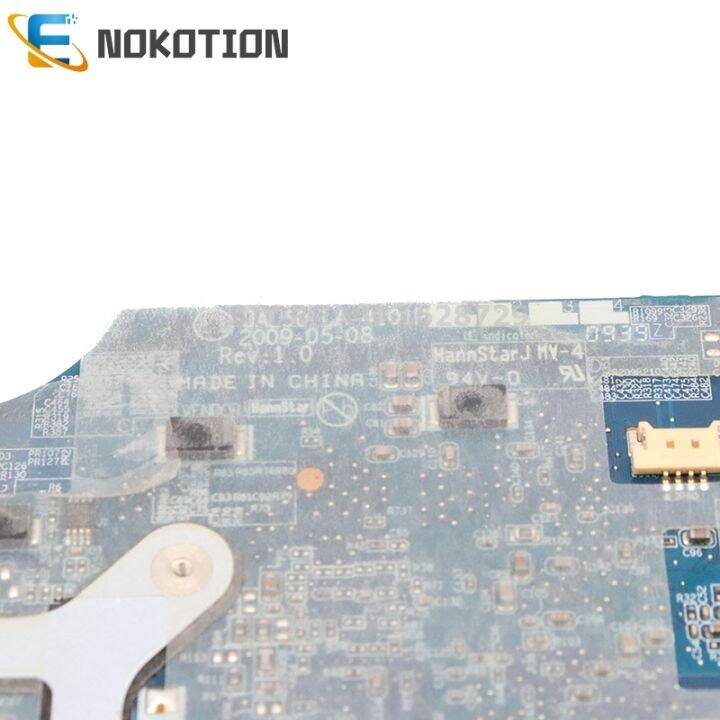 nokotion-สำหรับ-hp-compaq-cq40แล็ปท็อปเมนบอร์ด-gl40-ddr2-la-4101p-494035-001หลัก-b-oard-พร้อม-cpu