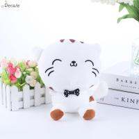 DECALE Kawaii 20CM ของขวัญคริสต์มาสของขวัญตกแต่งปาร์ตี้ยัดไส้หมอนโซฟาหมอนตุ๊กตาของเล่นแมวยัดนุ่นพร้อมโบว์ตุ๊กตายัดนุ่น