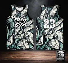 ANDRAFTED 01 BASKETBALL JERSEY FREE CUSTOMIZE OF NAME AND NUMBER ONLY full  sublimation high quality fabrics/ trending jersey