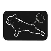 ◆⊙ Personalized French Bulldog Yoga Doormat Mat Anti-Slip Pet Frenchie Dog Animal Kitchen Bath Garage Rug Carpet 40x60cm