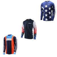 Motocross MTB LEAT Racing Bike Jerseys Clothing Quick Dry Motorcycle Sleeve Mountain Bike Downhill Long Sleeve Cycling Jerseys