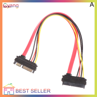 Cyang 30 50ซม. SFF-8482 SAS เป็น SATA SAS 29ขาไปยัง SATA 22Pin สายพ่วงจู่โจมฮาร์ดดิสก์ไดรฟ์พร้อมพอร์ตจ่ายไฟ SATA 15ขา