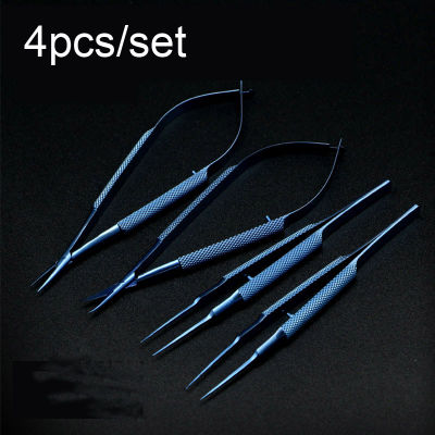 Stainless steelTitanium alloy instruments set forcep needle holder scissor Ophthalmic instruments