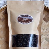 เมล็ดกาแฟคั่วมือ เกรดพรีเมี่ยม ขนอม ( 1 กิโลกรัม ) Khanom Coffee Hand Roasted.(1kg.)